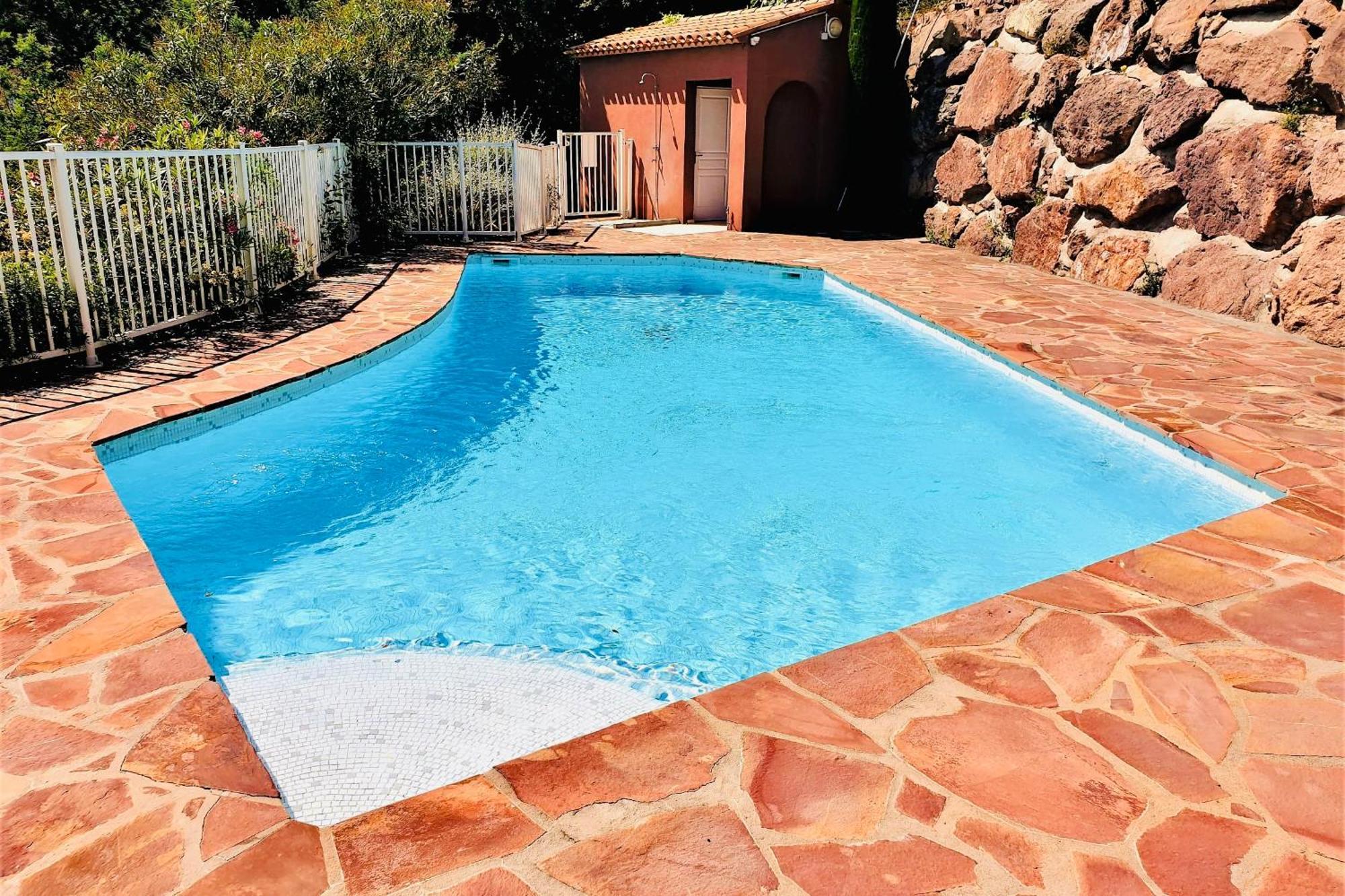 Superbe 3 Pieces Sur La Baie De Theoule Apartment ภายนอก รูปภาพ